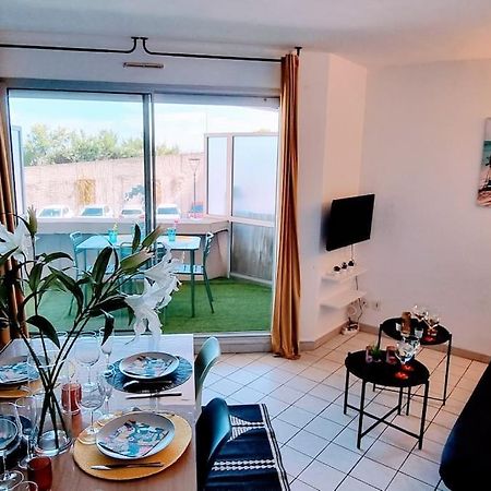 Le Marty 7 Vue Mer Centre Terrasse Garage Piscine Climatisation Sète Kültér fotó