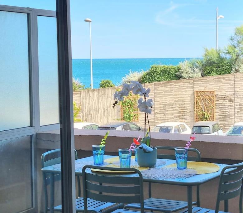 Le Marty 7 Vue Mer Centre Terrasse Garage Piscine Climatisation Sète Kültér fotó